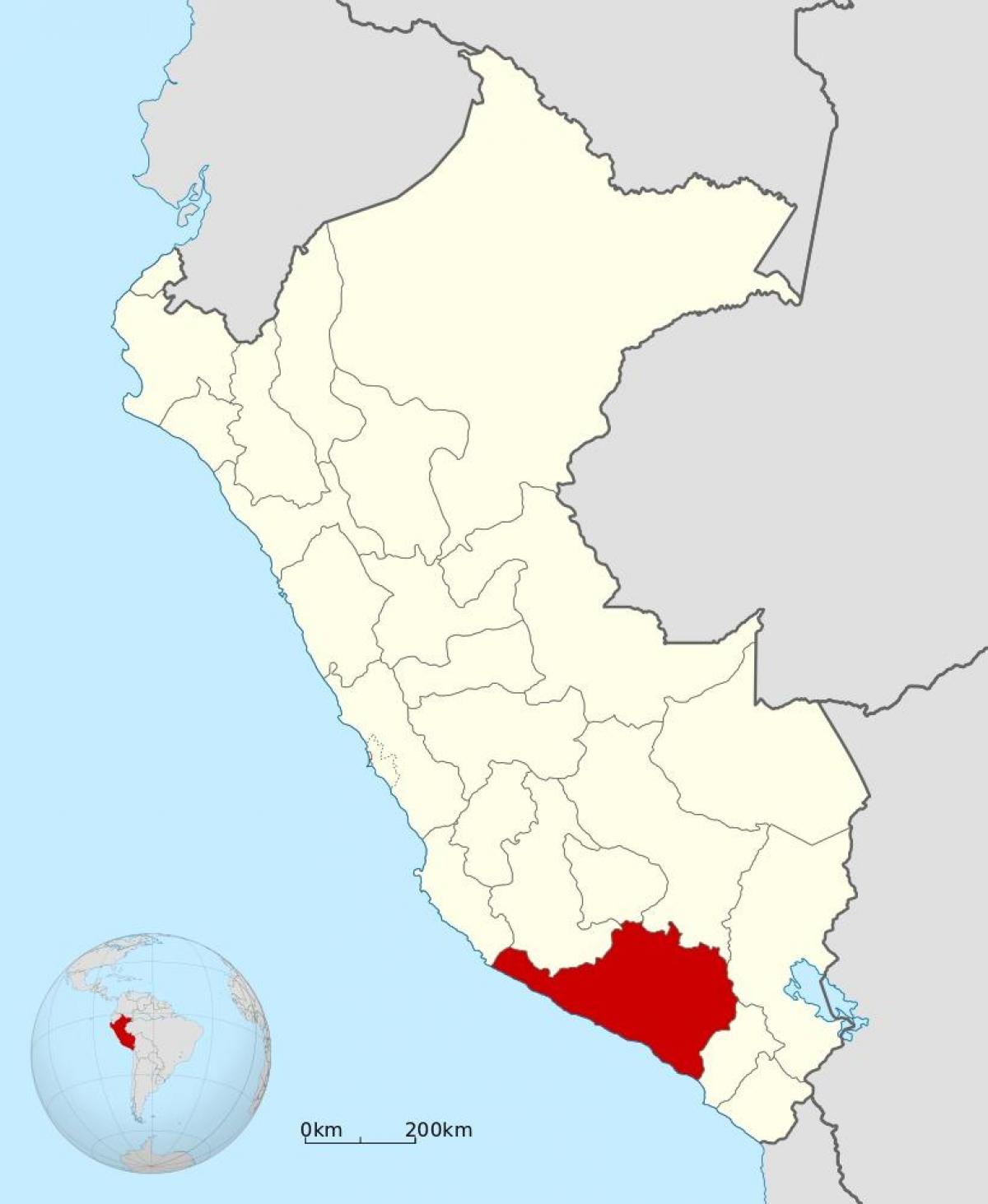 mapa arequipa Peruu