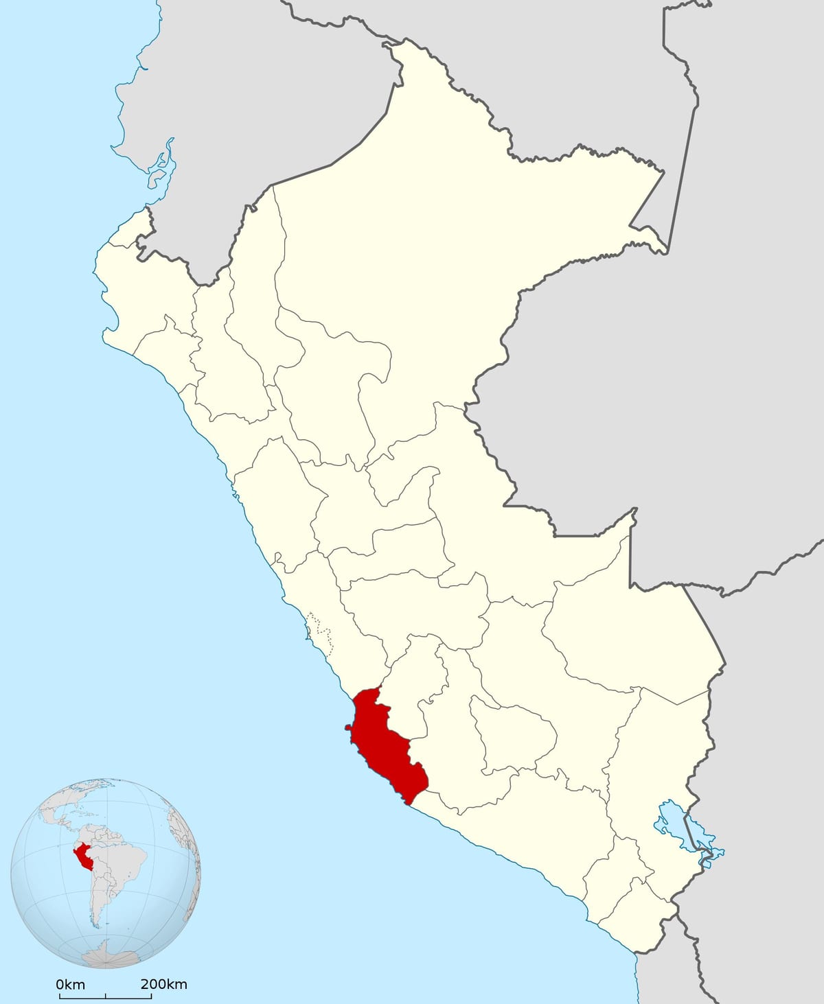 mapa ica Peruu