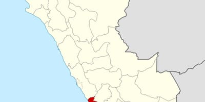 Mapa ica Peruu