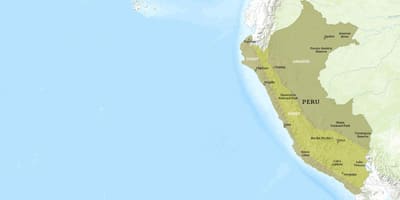 Mapa kuelap Peruu 